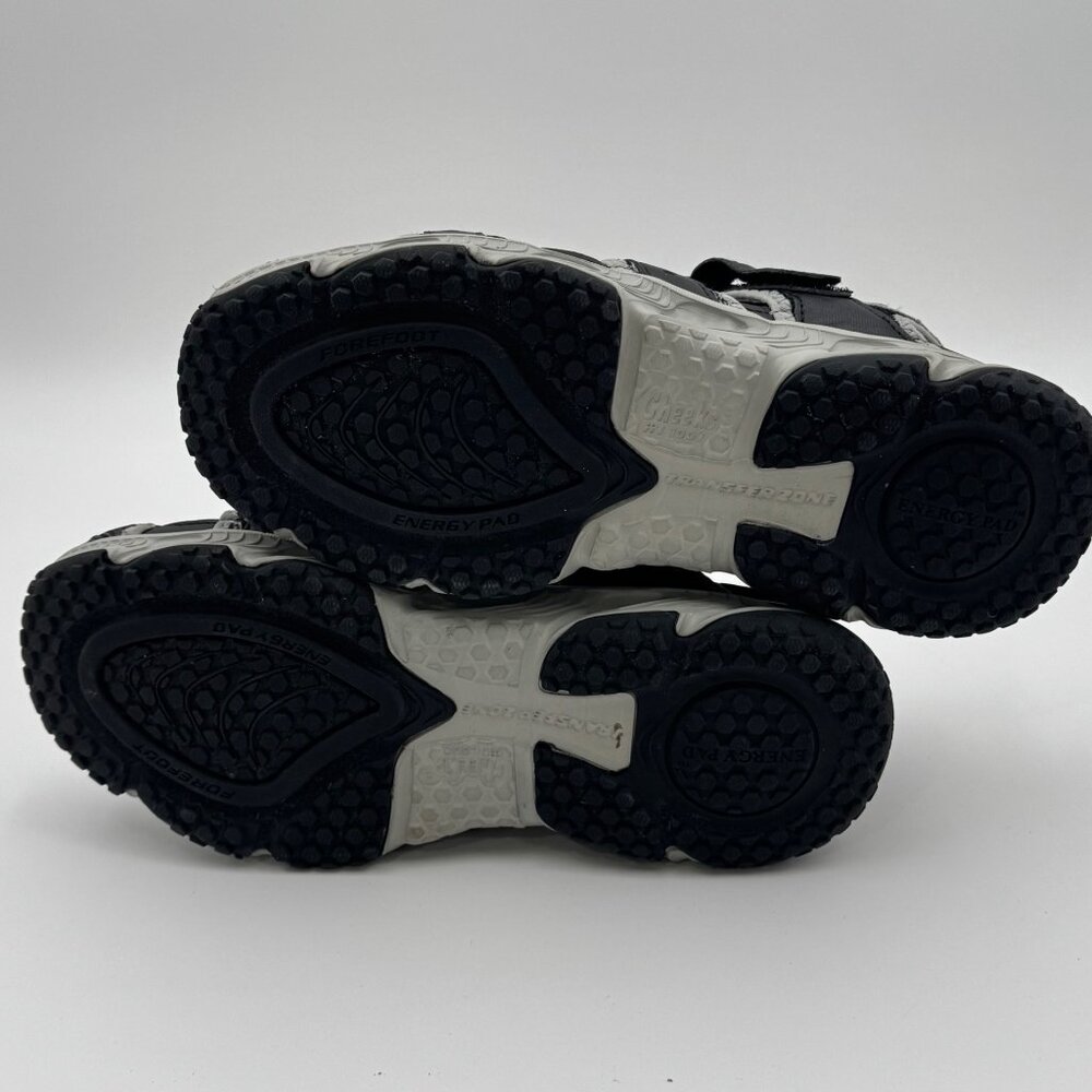 Cheeks Womens Energy Pad Sport Sandals Size 9W Tony Little Reflective Shoes - Picture 9 of 11